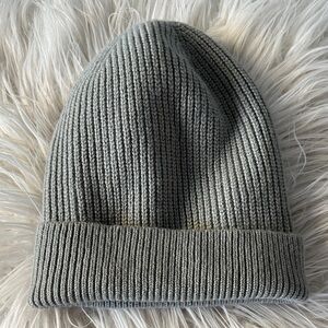 Club Monaco Wool Ribbed Knit Beanie